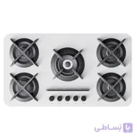 اجاق گاز صفحه ای کن مدل اپل سفید