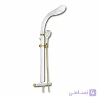 علم دوش دوکاره (یونیورست) ملودی مدل آدولفو سفید طلایی