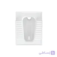 توالت ایرانی چینی کرد مدل لاندیس طبی Landis ریم بسته