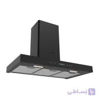 هود شومینه ای فلت بیمکث مدل B2028U سایز 90 مشکی
