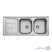 سینک ظرفشویی روکار استیل البرز مدل 301