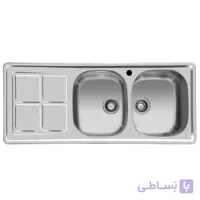 سینک ظرفشویی توکار اخوان مدل 159-NEW