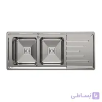 سینک ظرفشویی توکار بیمکث مدل 4404