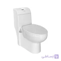 توالت فرنگی یک تکه چینی کرد مدل والریا Valeria