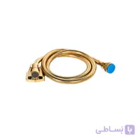 شلنگ توالت درخشان طلایی مات