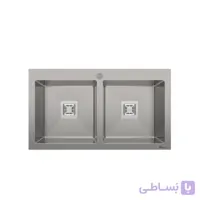 سینک ظرفشویی باکسی توکار بیمکث مدل 722