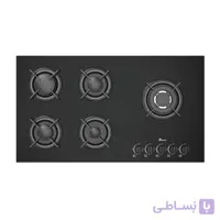 اجاق گاز صفحه ای شیشه ای بیمکث مدل IG-2104 مشکی