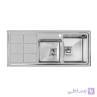 سینک ظرفشویی باکسی توکار اخوان مدل 304