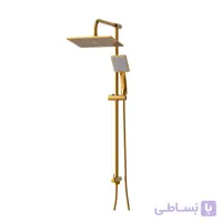 علم دوش دوکاره (یونیورست) کسری مدل دیبا طلایی براق