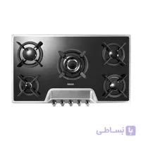 اجاق گاز صفحه ای استیل البرز مدل G 1301 با قطعات ایتالیایی