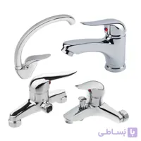 ست ۴ تکه شیرآلات طراوش استاندارد مدل ESP-01