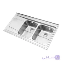 سينک ظرفشویی توکار استیل البرز مدل 738