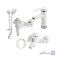 ست پنج تکه کسری مدل آبتین سفید