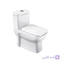 توالت فرنگی مینا مدل رومینا سفید