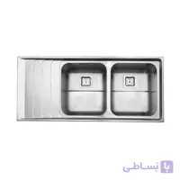 سينک ظرفشویی روکار استیل البرز مدل 734
