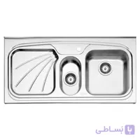 سينک ظرفشویی توکار استیل البرز مدل 610