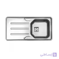سینک ظرفشویی توکار استیل البرز مدل 180