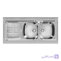 سینک ظرفشویی روکار اخوان مدل  148-A