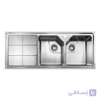 سینک ظرفشویی باکسی توکار اخوان مدل 324