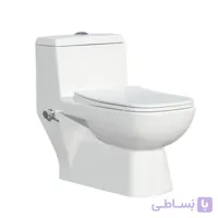 توالت فرنگی گاتریا مدل گاتریا سفید