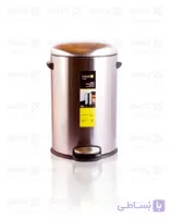 سطل 12 لیتری گرد کنتراست مدل 8852 بژ