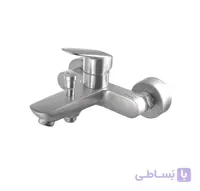 شیر دوش درخشان مدل هانس کروم مات