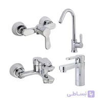 ست چهار تکه شیرالات کسری مدل الوند