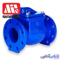 شیر یکطرفه دیسک/زبانه فلنجدار لولایی PN16 میراب