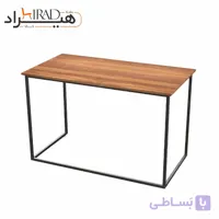 میز تحریر پایه فلزی صفحه چوبی مدرن هیراد مدل T215