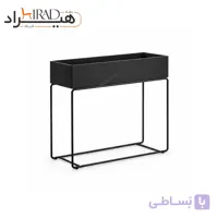 کنسول فلزی باکس دار مشکی هیراد مدل B149