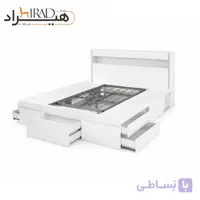 تخت خواب دو نفره هیراد مدل Z130