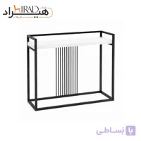 کنسول فلزی میله ای صفحه سفید هیراد مدل B142