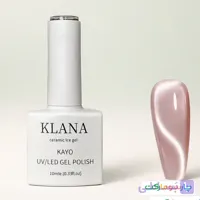 لاک ژل ناخن کلانا مدل آیس سرامیکی شماره 10 رنگ کالباسی