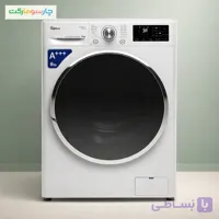 ماشین لباسشویی 8 کیلوگرم اتوماتیک جی پلاس مدل GWM-R808W.N