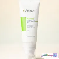 ژل شست‌وشوی صورت ویتالیر مدل اکتیویت مناسب برای پوست چرب و مختلط حجم 200 میلی‌لیتر