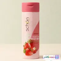 شامپو بدن شون مدل Strawberry And Milk حجم 300 میلی لیتر