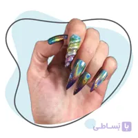 آموزش طراحی ناخن ژل حرف ای جلسه ۸