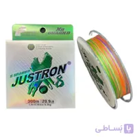 نخ ماهیگیری براید جاسترون مدل 8X رنگ مولتی کالر 300 متری