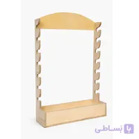 استند دیواری چوبی نگهدارنده چوب و چرخ ماهیگیری