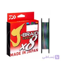 نخ ماهیگیری J براید گرند دایوا چند رنگ J-BRAID GRAND MULTI COLOR