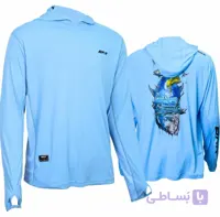 تیشرت ماهیگیری BKK Hooded Long Sleeve Performance