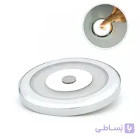 چراغ سقفي گرد كليددار 3 وات ديمري-زرد
