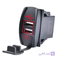 مبدل شارژر USB (طرح کليد GM)