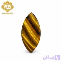 سنگ چشم ببر اصل و طبیعی کد (۵۵) | نگین چشم ببر لوکس - جواهر کهن
