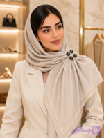 مگنت روسری مشکی با آهنربای قوی