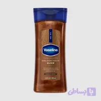 ژل روغن بدن شاین وازلین کاکائویی Golden Hour Glow حجم 200 میل