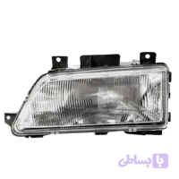 چراغ جلو پژو 405 SNT چپ (با شیشه خارجی)