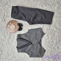 ست جلیقه شلوار پسرانه شیک | کد 1256