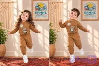 ست بچگانه دورس طرح خرس