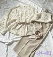 شومیز دانتل و شلوار